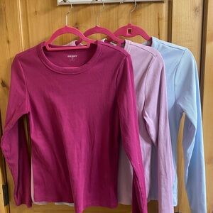 Old Navy Long Sleeve Shirt Trio